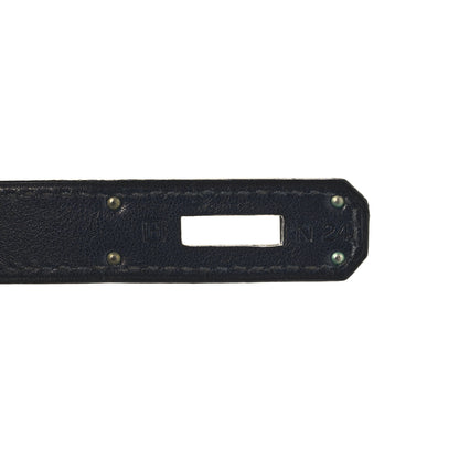 Hermes Swift Kelly Retourne 32 Bleu Indigo 7 of 16