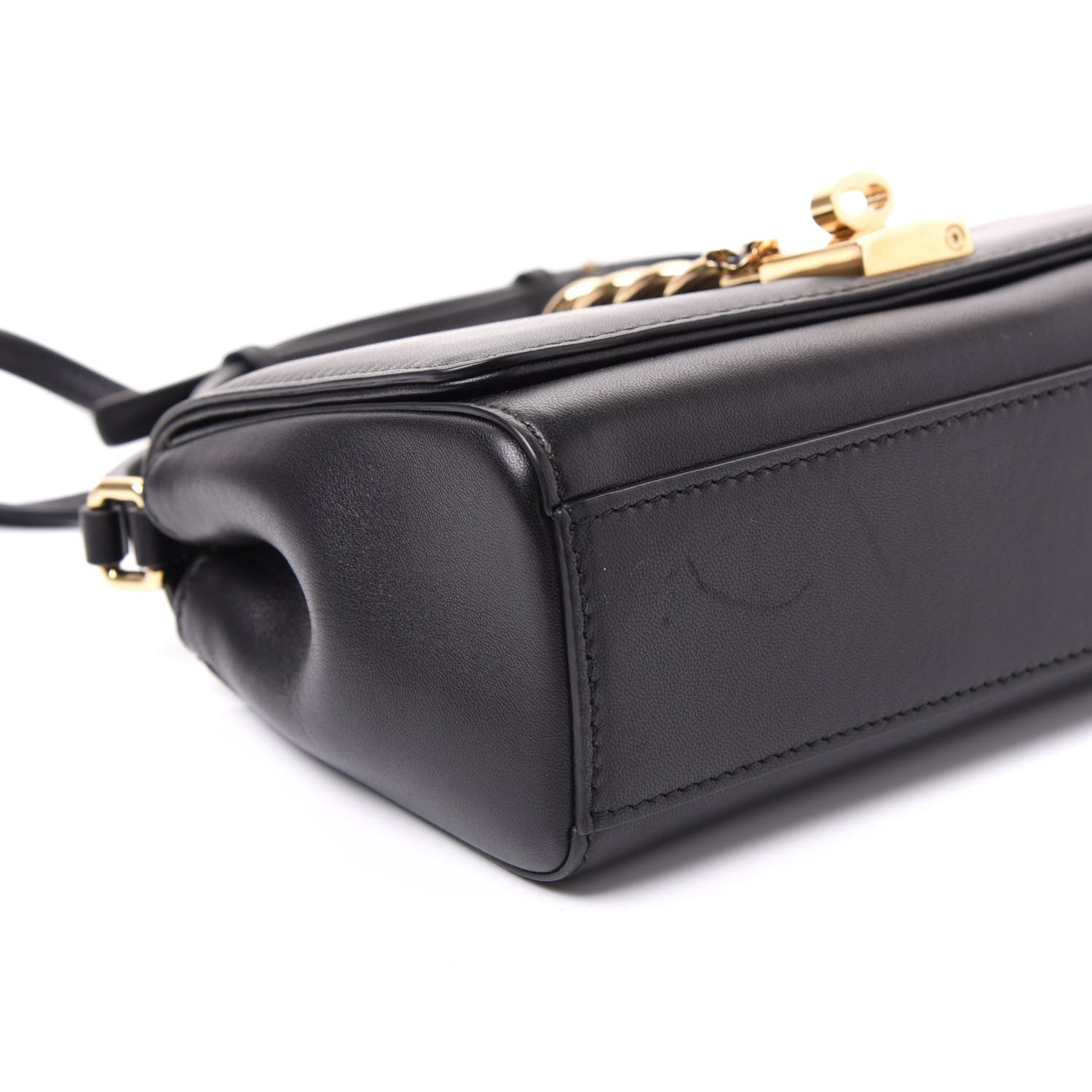 Dolce & Gabbana Calfskin Crossbody Bag Black 5 of 8
