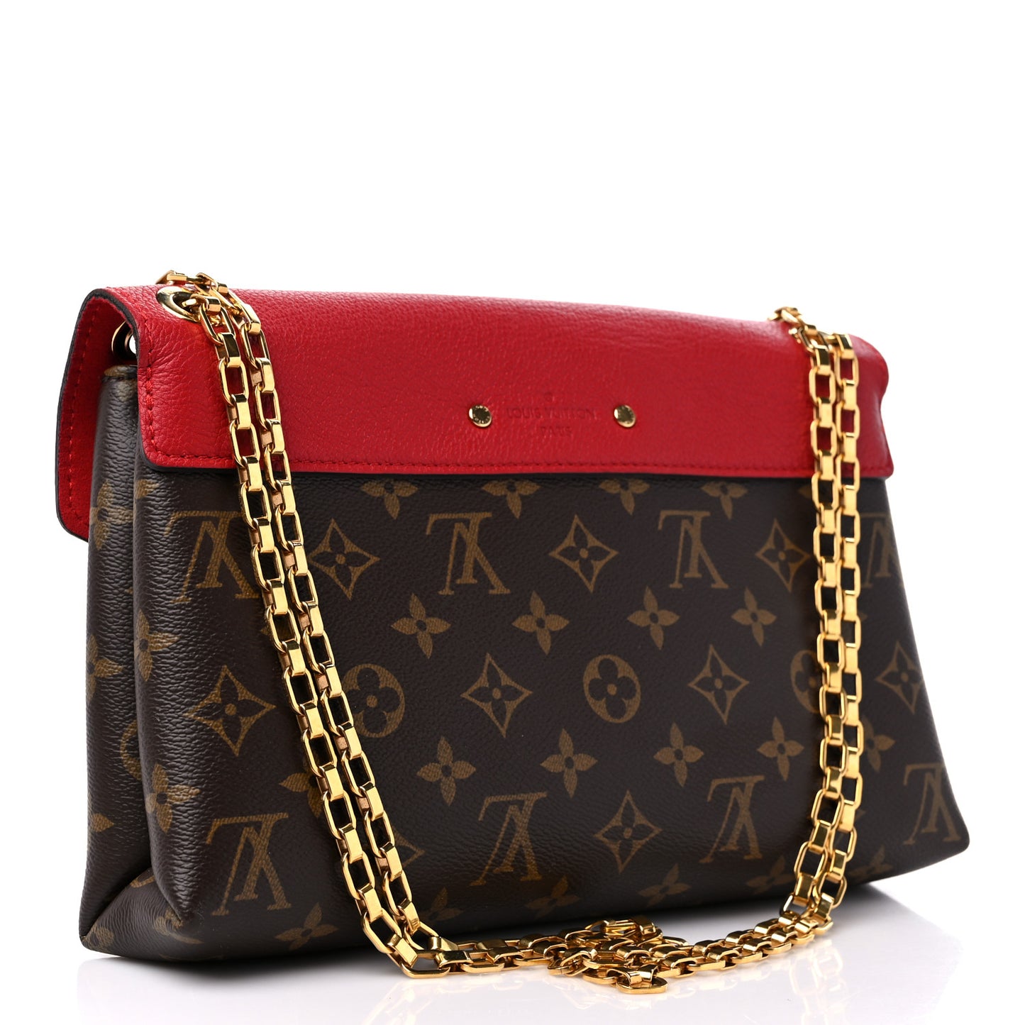 Monogram Pallas Chain Cherry