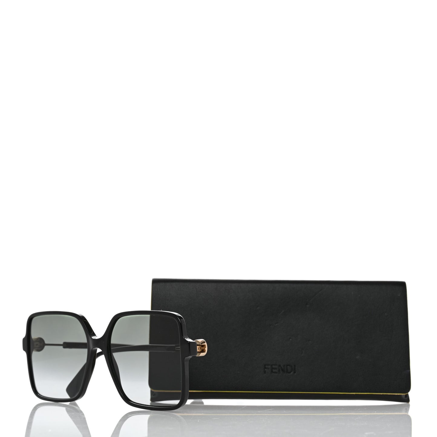 Square Sunglasses FF 0411/S Black