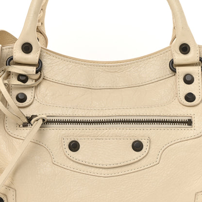 Balenciaga Agneau Classic Hardware Town Blanc Creme Light Craie 9 of 14