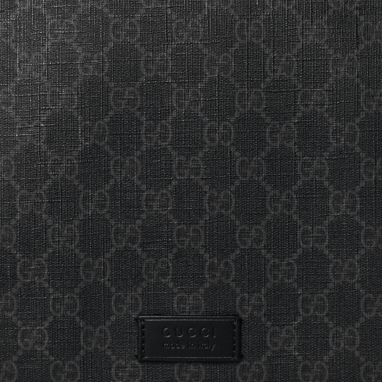 Gucci GG Supreme Monogram Web Messenger Diaper Bag Black Grey 8 of 15