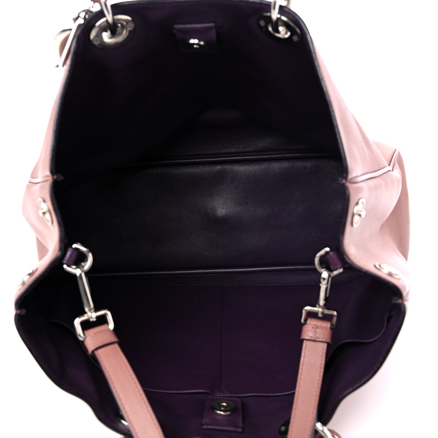 Christian Dior Smooth Calfskin Large Diorissimo Tote Petale 6 of 19