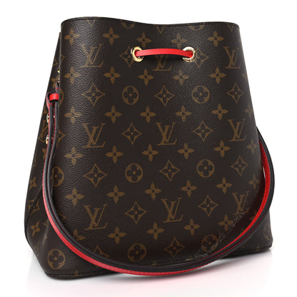 Louis Vuitton Monogram Neonoe MM Coquelicot 3 of 8