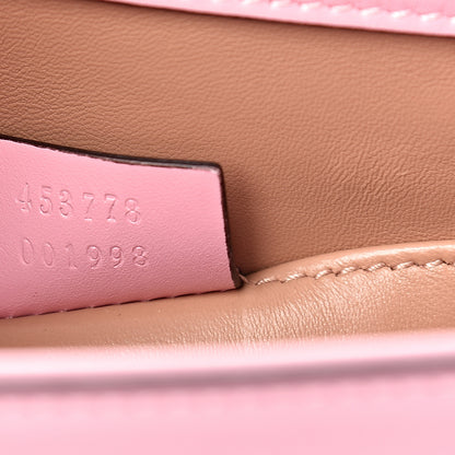 Gucci Nappa Pearl Studded Mini Queen Margaret Broadway Shoulder Bag Sugar Pink 6 of 11