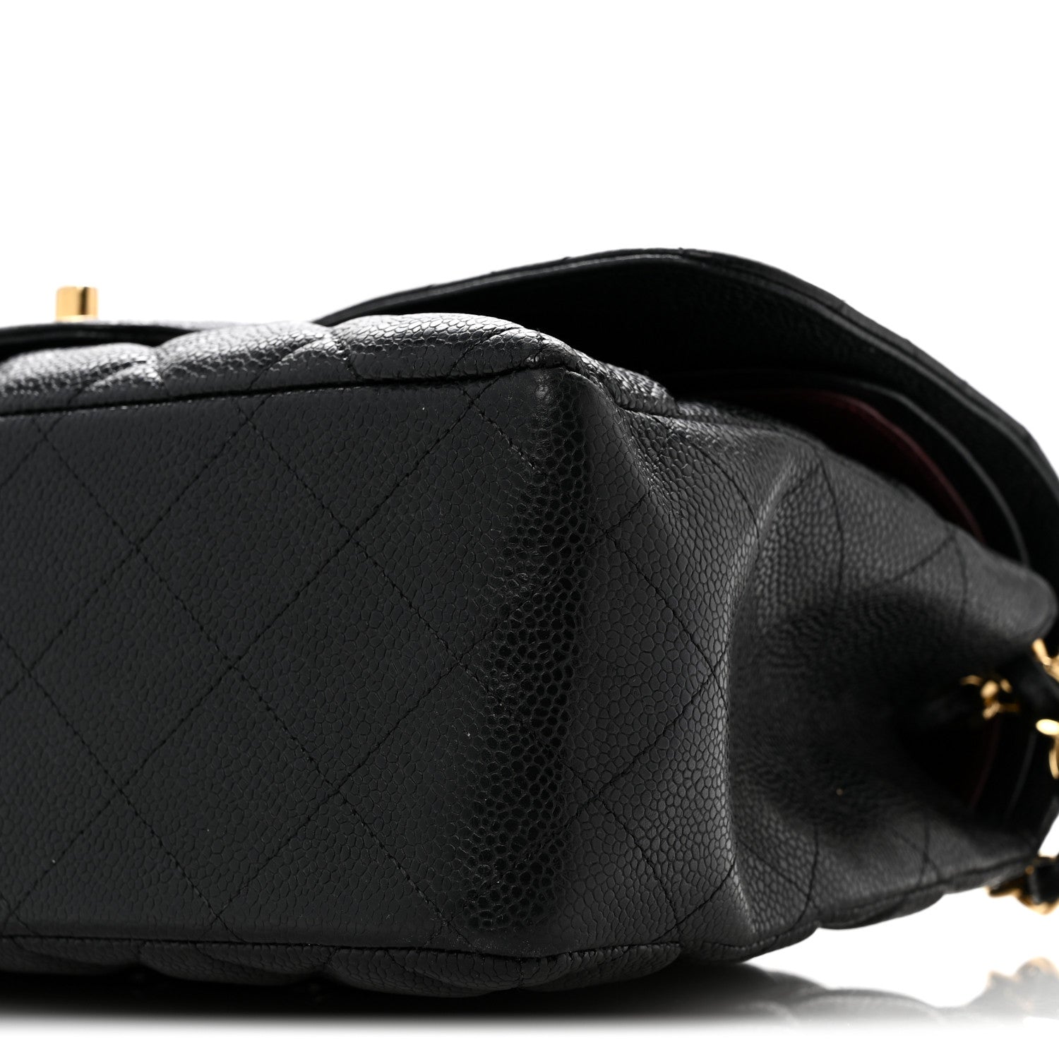 Chanel Caviar Quilted Jumbo Double Flap Black 10 of 16
