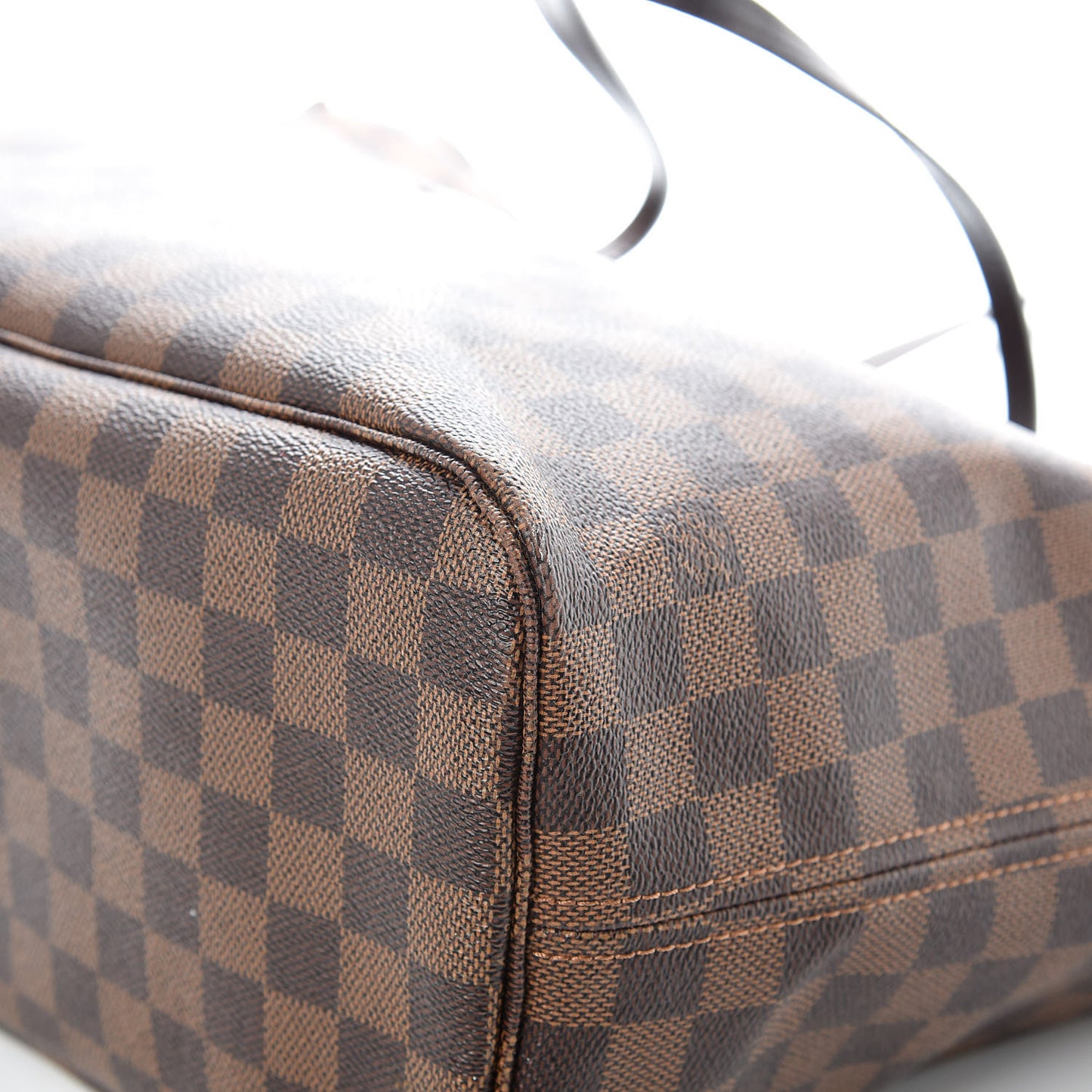 Damier Ebene Neo Neverfull MM Rose Ballerine