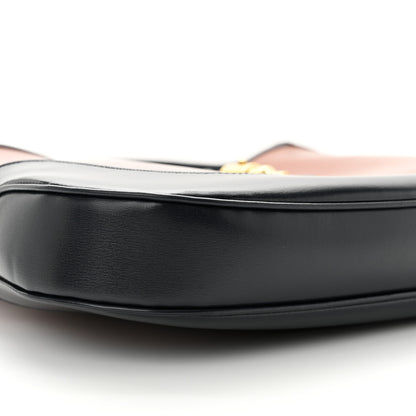 Gucci Boarded Dyana Lux Calfskin Bi-Color Medium Jackie 1961 Hobo Red Mineral Blue 9 of 10