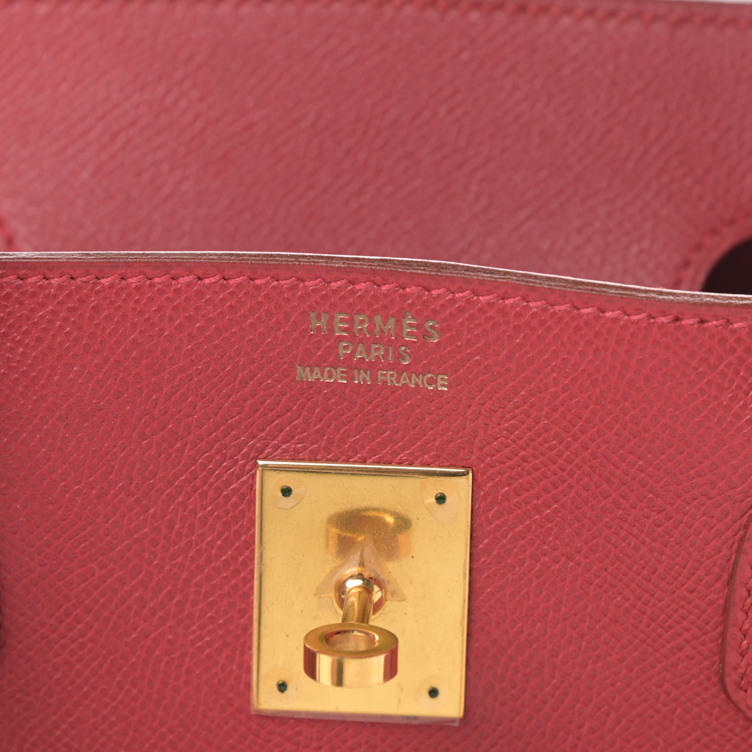 Hermes Courchevel Birkin 40 Rouge Vif 6 of 14