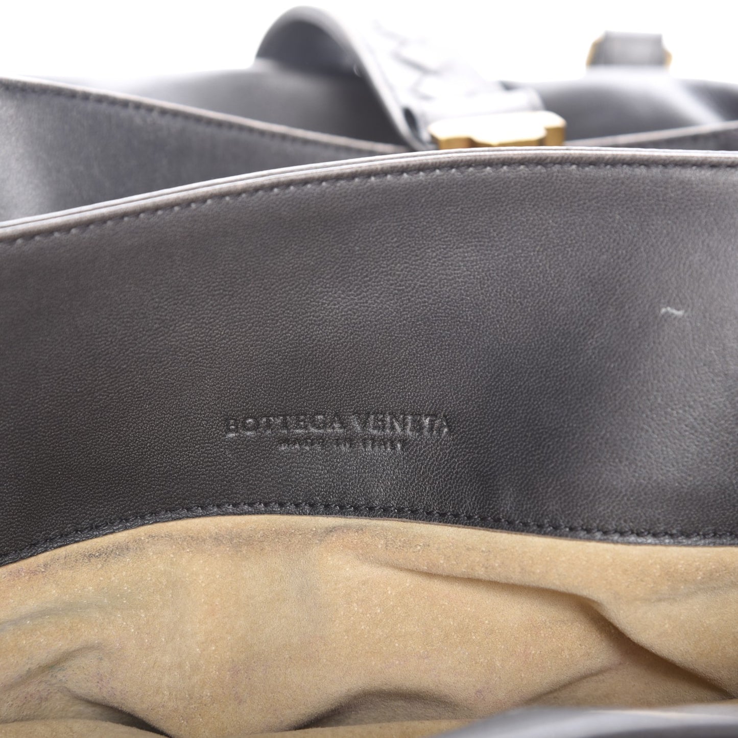 Nappa Intrecciato Roma Tote Ferro Gray