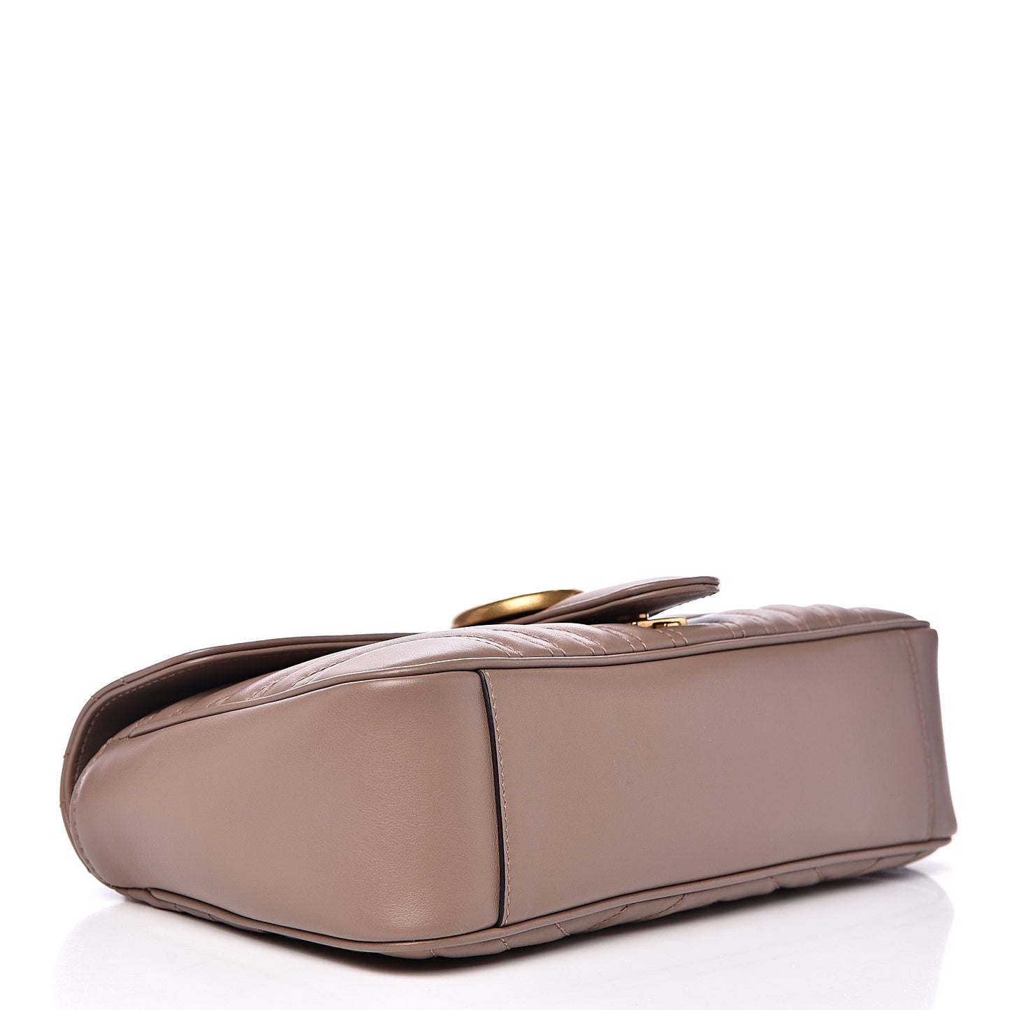 Calfskin Matelasse Small GG Marmont Shoulder Bag Porcelain Rose