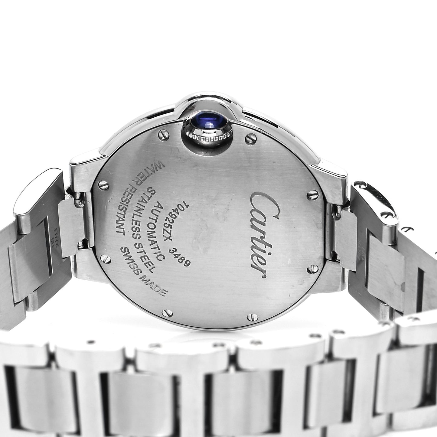 Stainless Steel 33mm Ballon Bleu De Cartier Automatic Watch