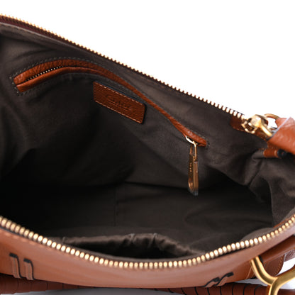 Chloe Calfskin Medium Marcie Satchel Tan 5 of 8