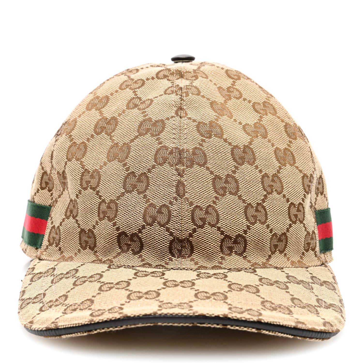 Gucci Monogram Web Baseball Hat XXL Beige Cocoa 3 of 9