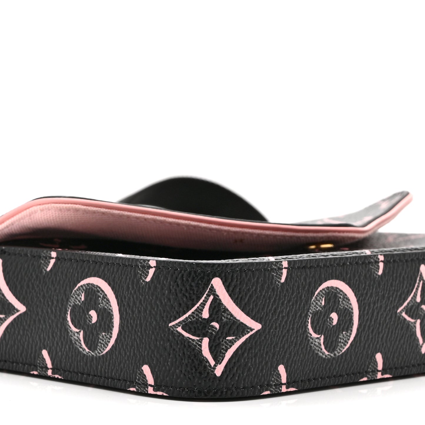 Monogram Fall For You Felicie Strap & Go Black
