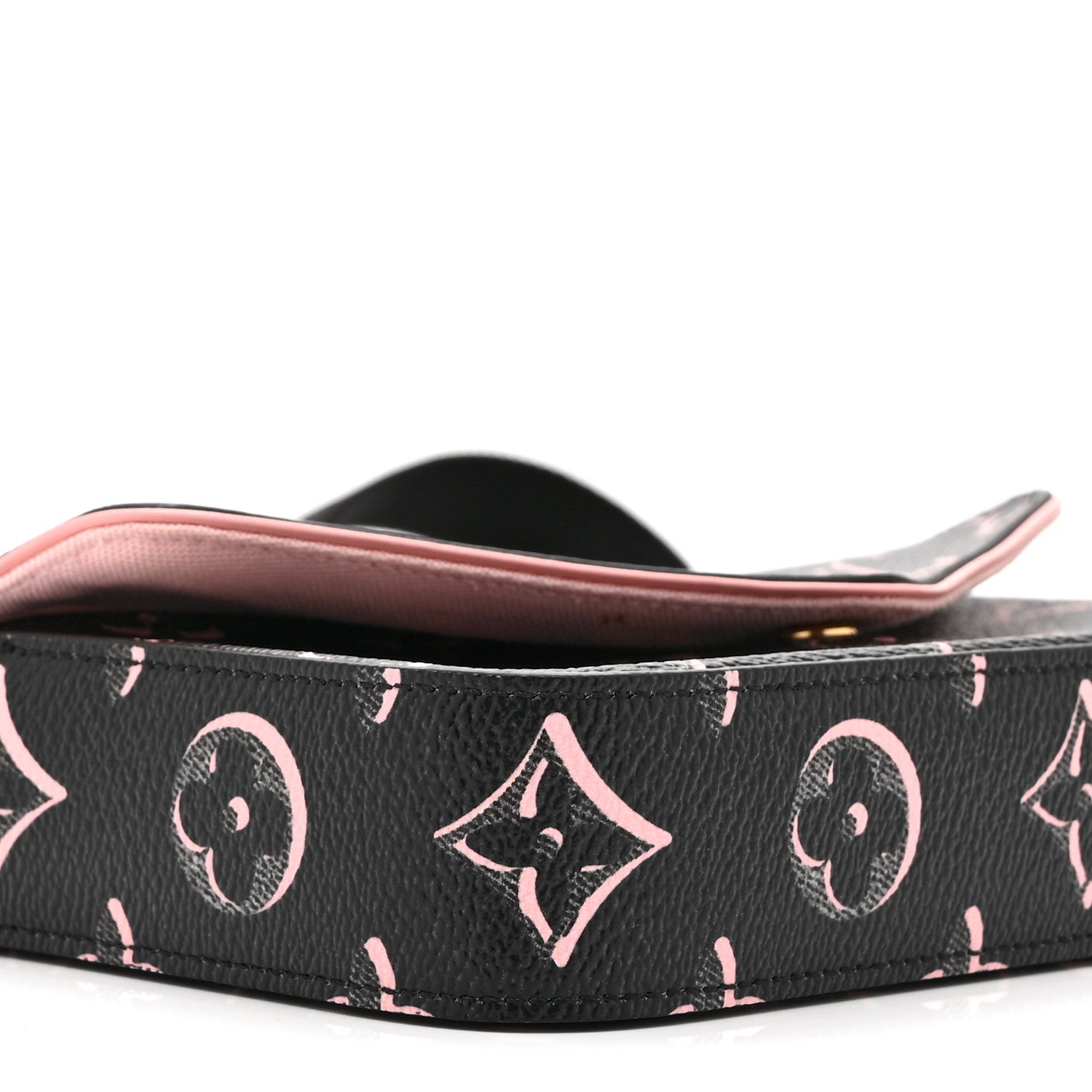 Louis Vuitton Monogram Fall For You Felicie Strap & Go Black 8 of 9