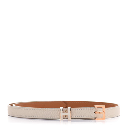 Hermes Epsom 15mm Pop H Belt 70 Craie 1 of 8
