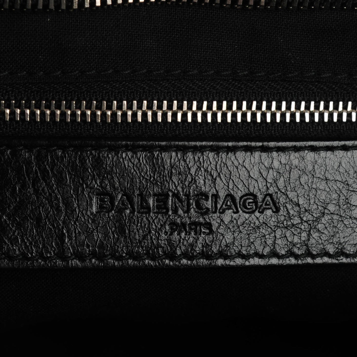Agneau Classic Silver Hardware S City Black