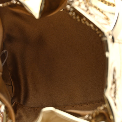 Jimmy Choo Metallic Patent Bon Bon Bag Gold 5 of 9