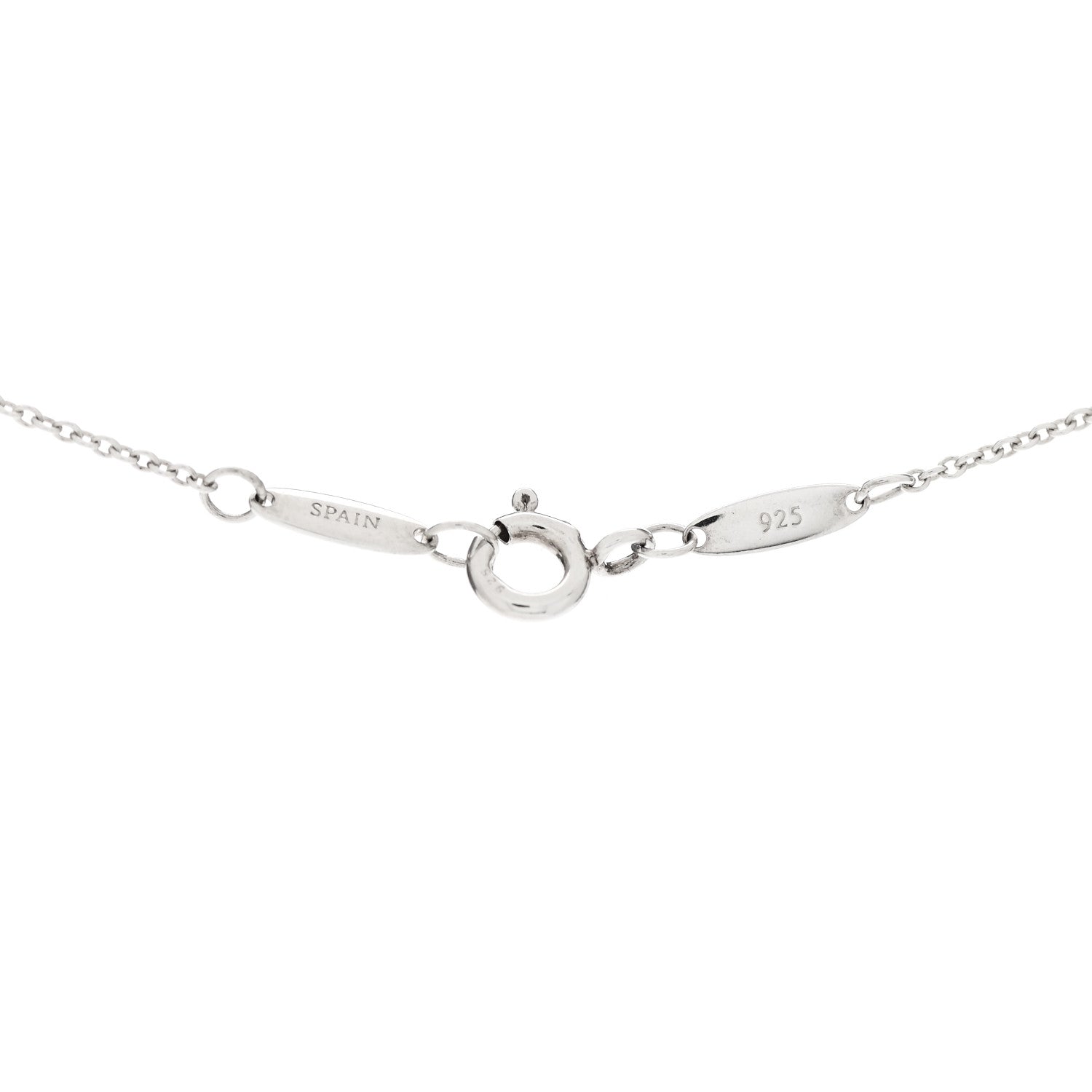 Tiffany Sterling Silver Aquamarine Elsa Peretti Color By The Yard 5 Station Necklace 5 of 6