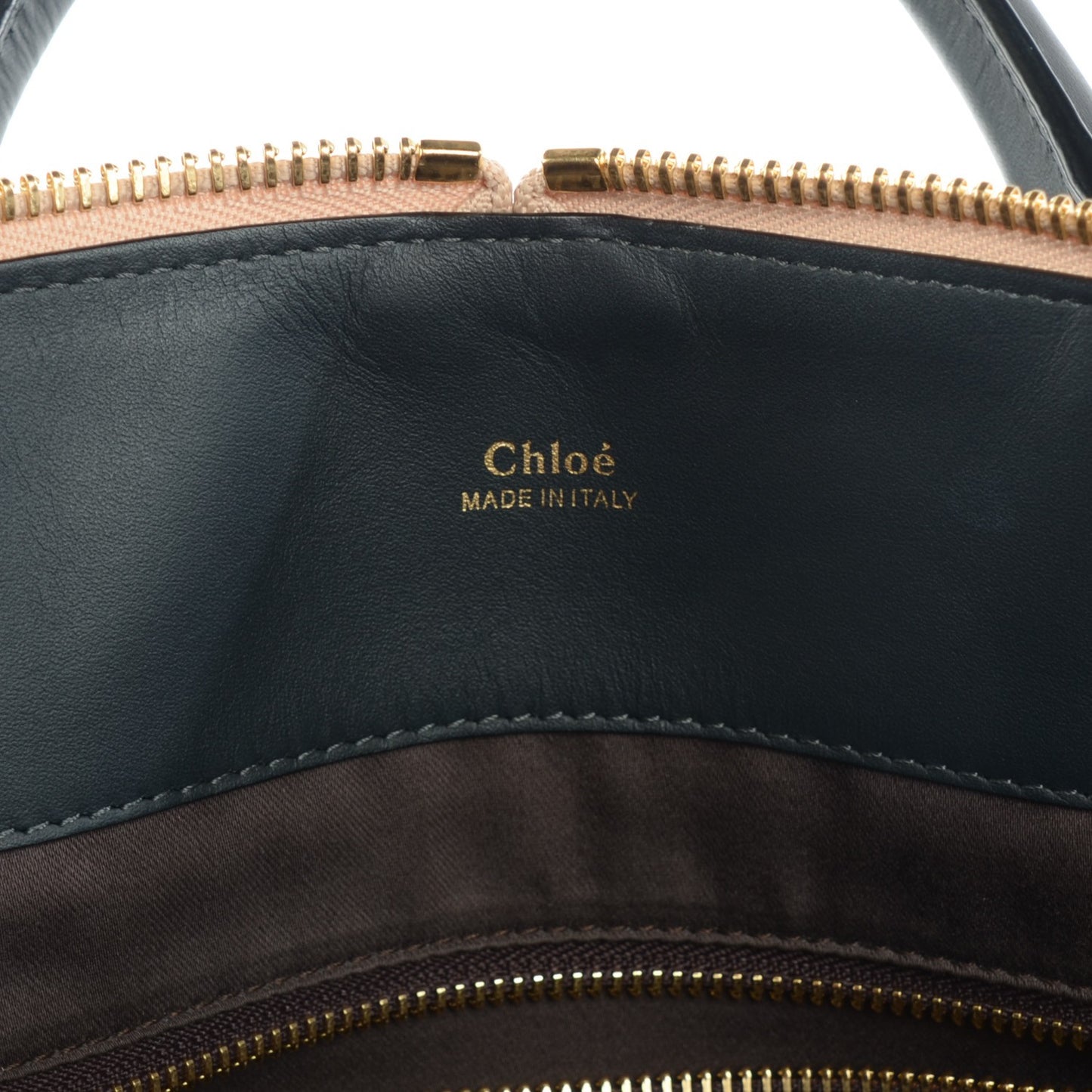 Smooth Calfskin Large Baylee Tote Marshmallow Grey Black
