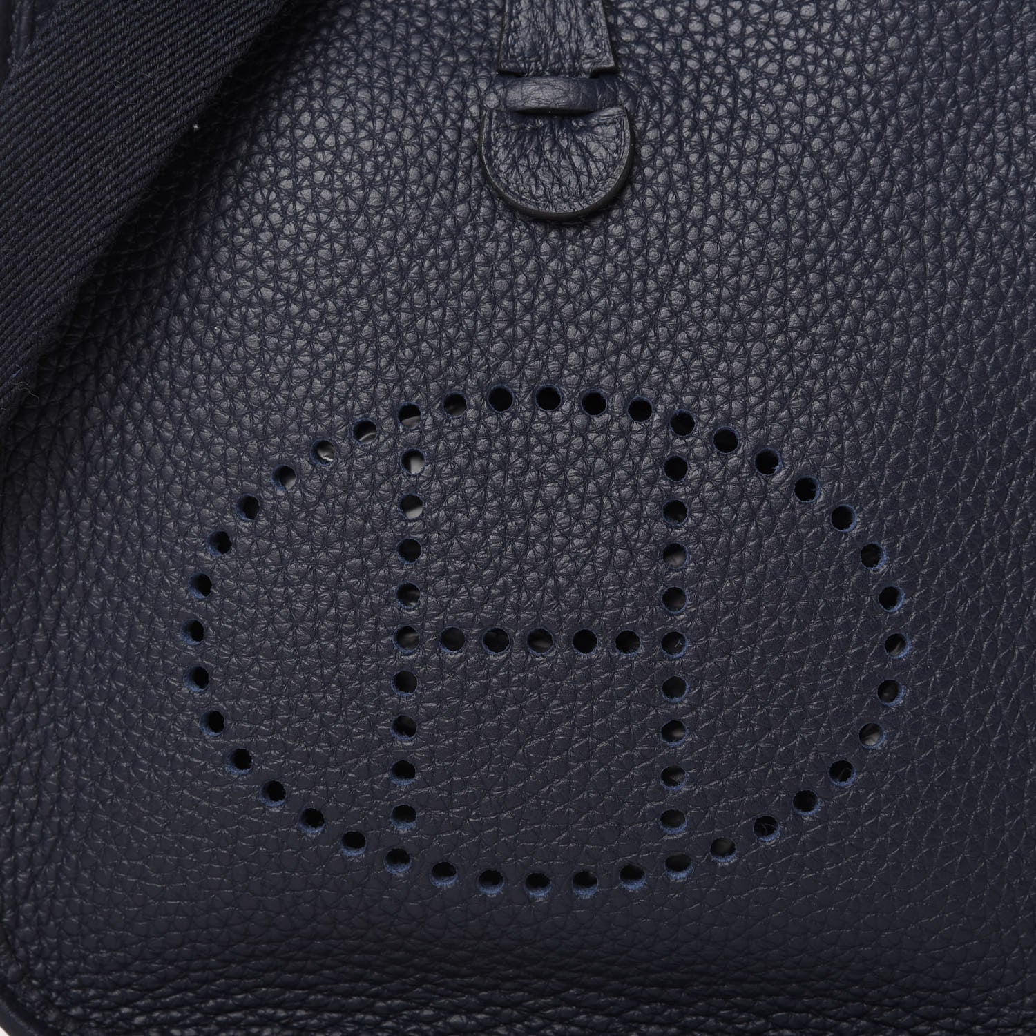 Hermes Taurillon Clemence Evelyne TPM Bleu Nuit 9 of 10