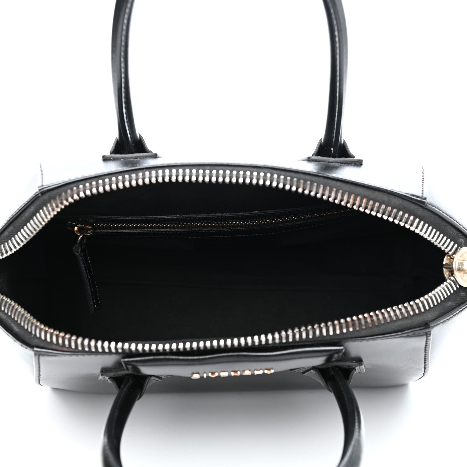 Givenchy Shiny Lord Calfskin Small Antigona Black 5 of 11