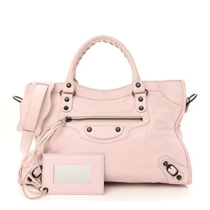Balenciaga Agneau Classic Hardware City Rose Poudre Rose Petunia 1 of 17