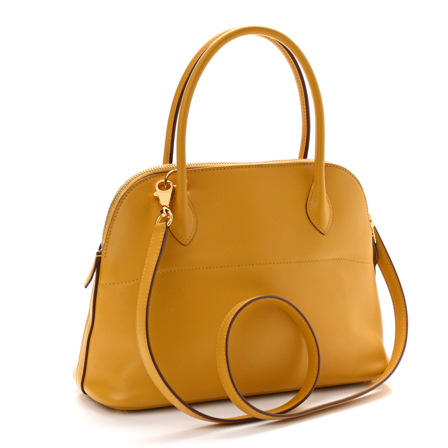 Hermes Swift Bolide 27 Jaune Ambre 3 of 11
