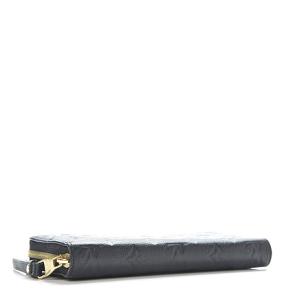 Louis Vuitton Empreinte Zippy Wallet Black 3 of 9