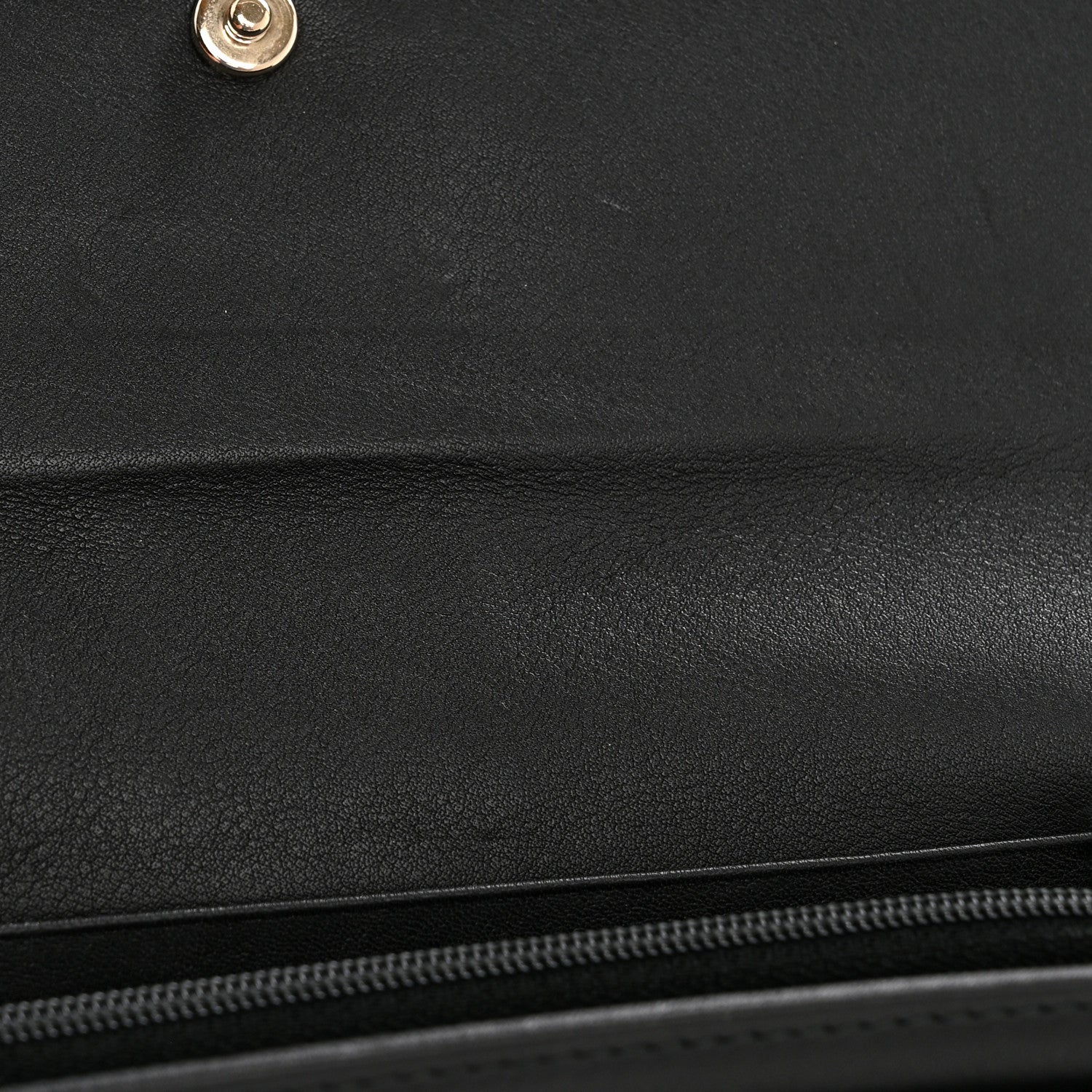 Gucci Microguccissima Calfskin GG Continental Wallet Black 10 of 12
