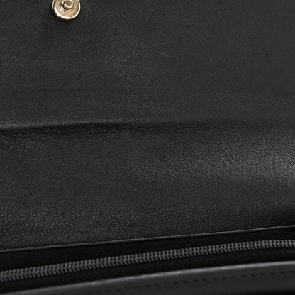 Gucci Microguccissima Calfskin GG Continental Wallet Black 10 of 12