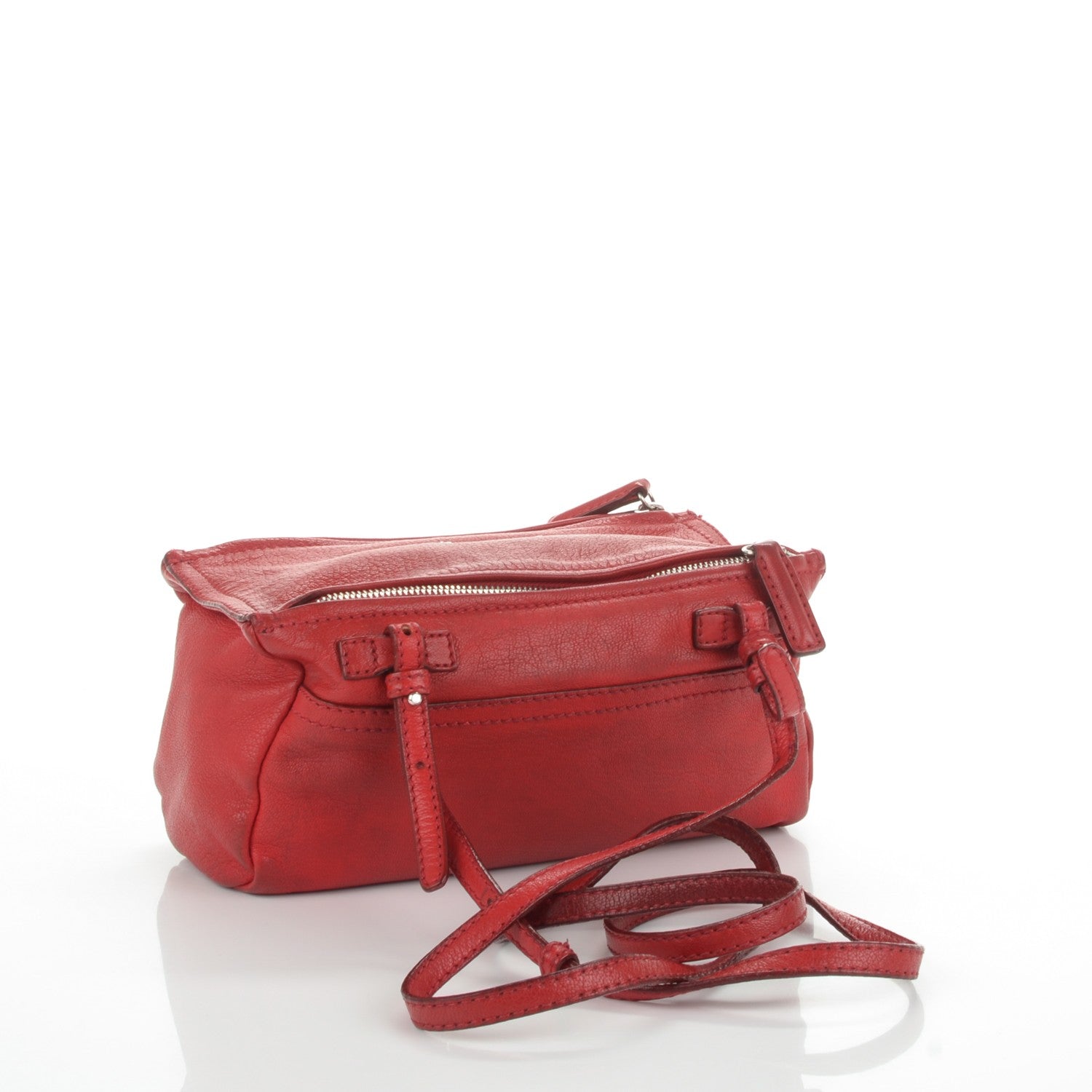 Givenchy Sugar Goatskin Mini Pandora Red 3 of 11