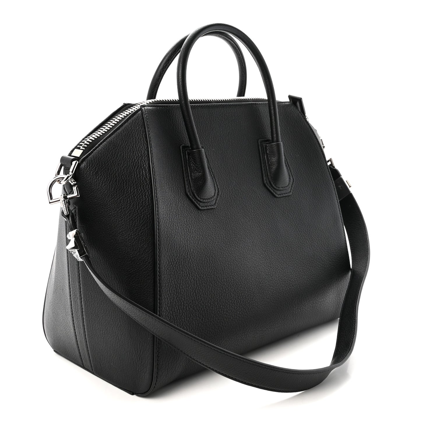 Sugar Goatskin Medium Antigona Black
