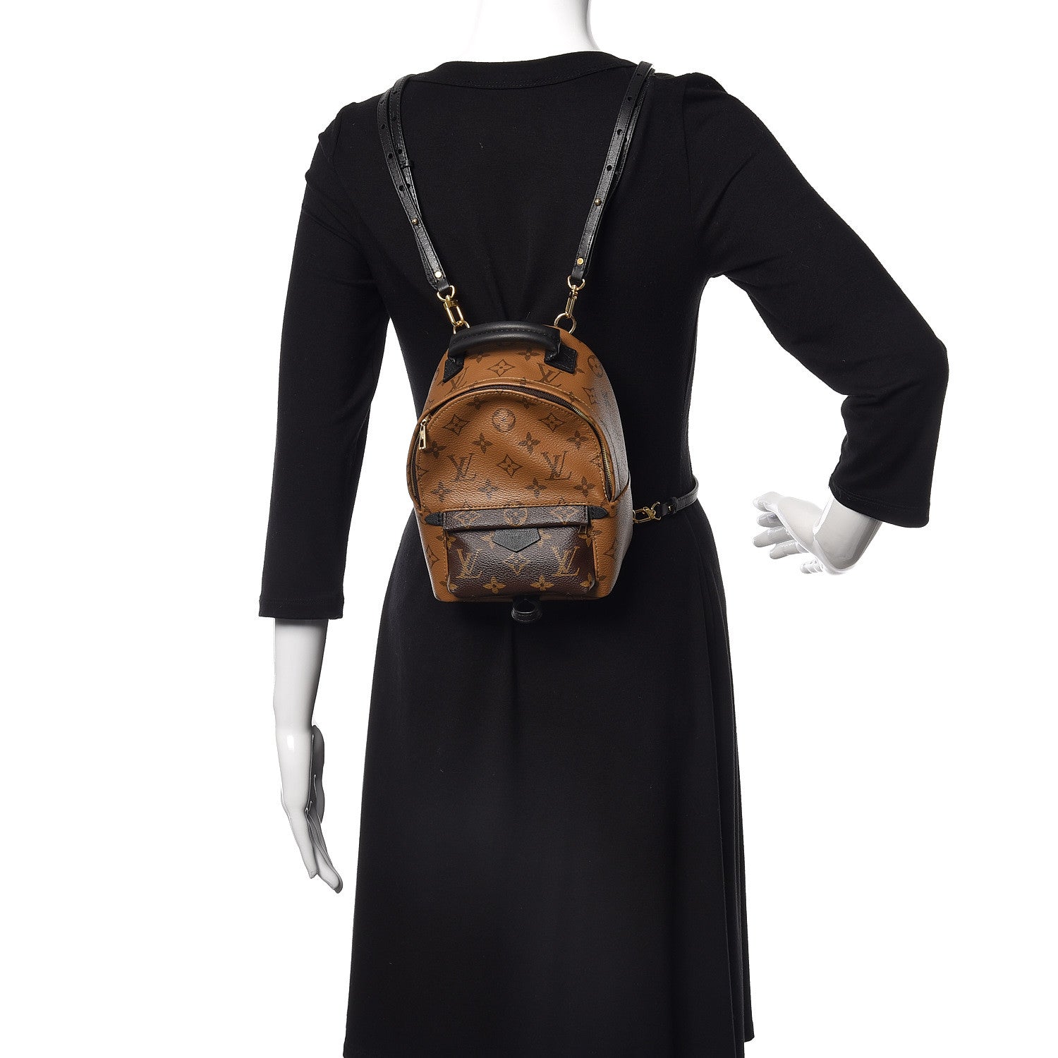 Louis Vuitton Reverse Monogram Palm Springs Backpack Mini 2 of 12