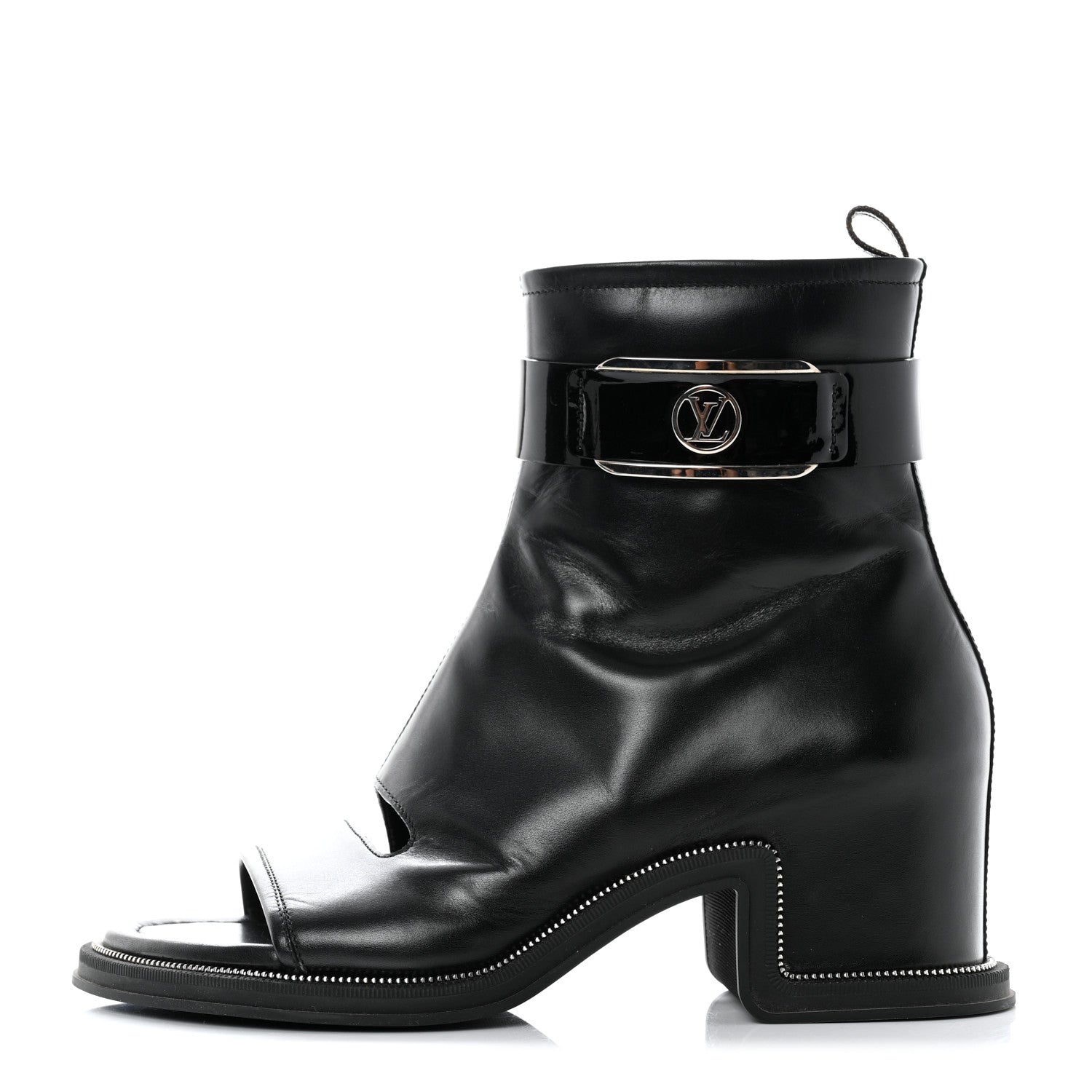 Louis Vuitton Calfskin Moonlight Boots 41 Black 1 of 8
