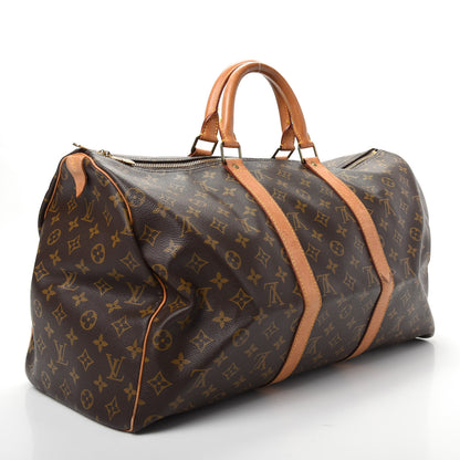 Louis Vuitton Monogram Keepall 50 2 of 12