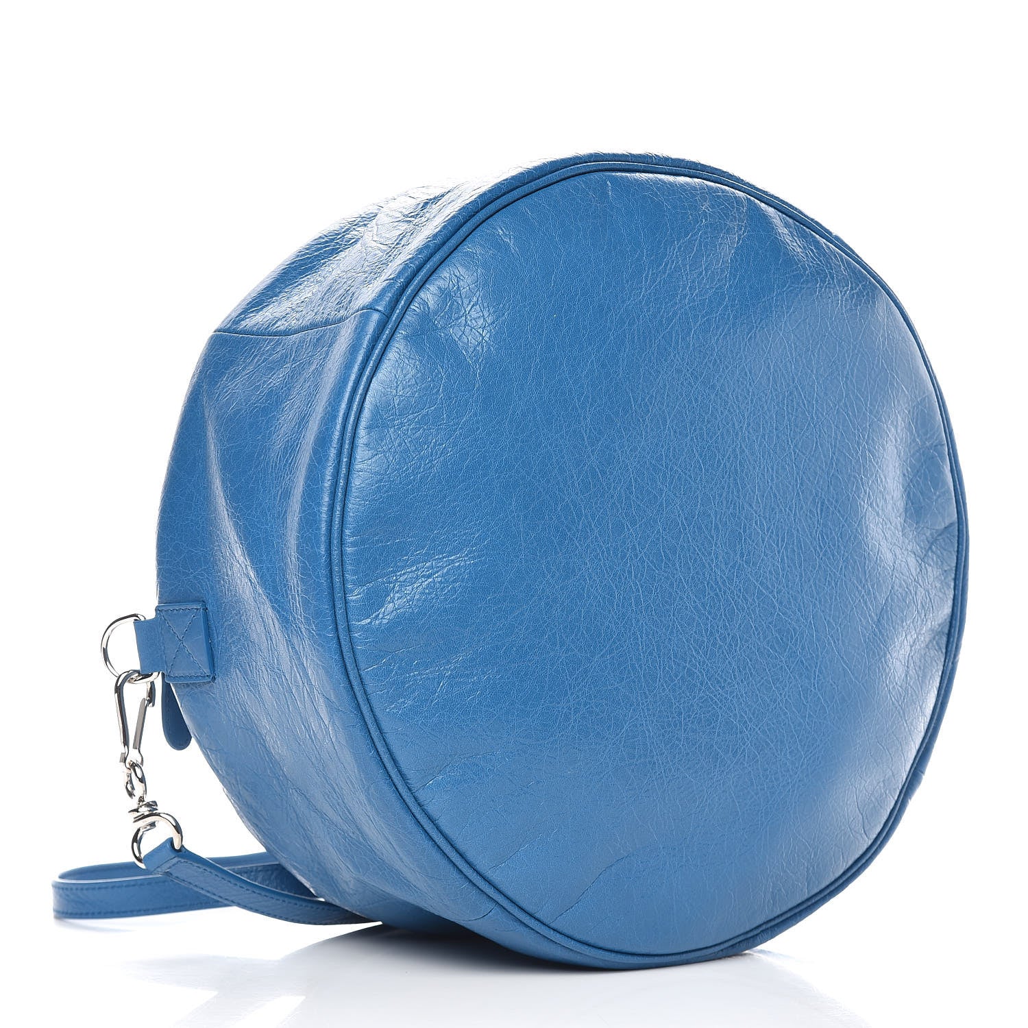 Balenciaga Agneau Arena Round Air Hobo Sky Blue 4 of 10
