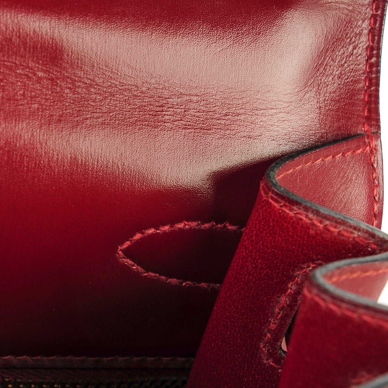 Hermes Box Kelly Sellier 28 Rouge H 10 of 18