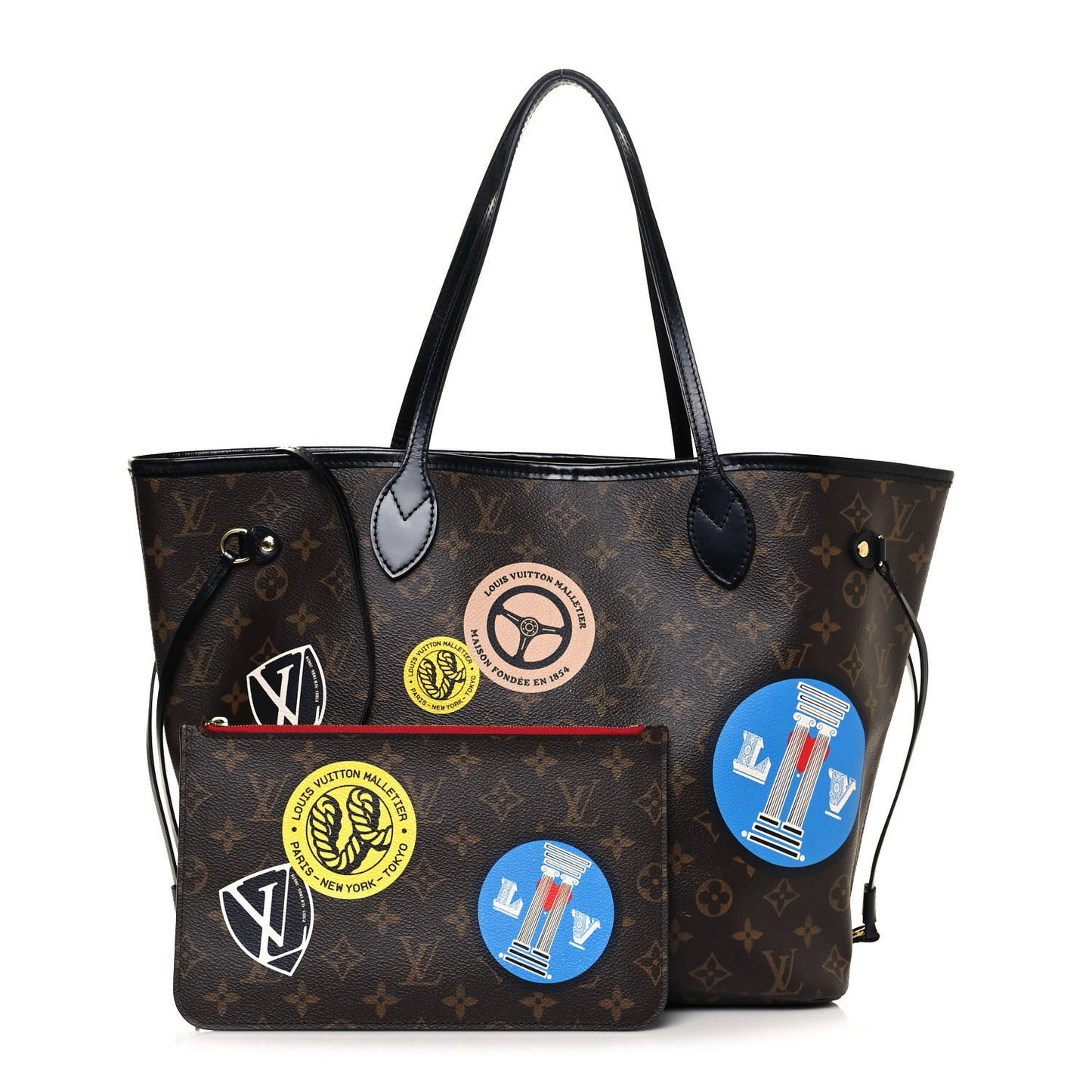 Monogram World Tour Neverfull MM