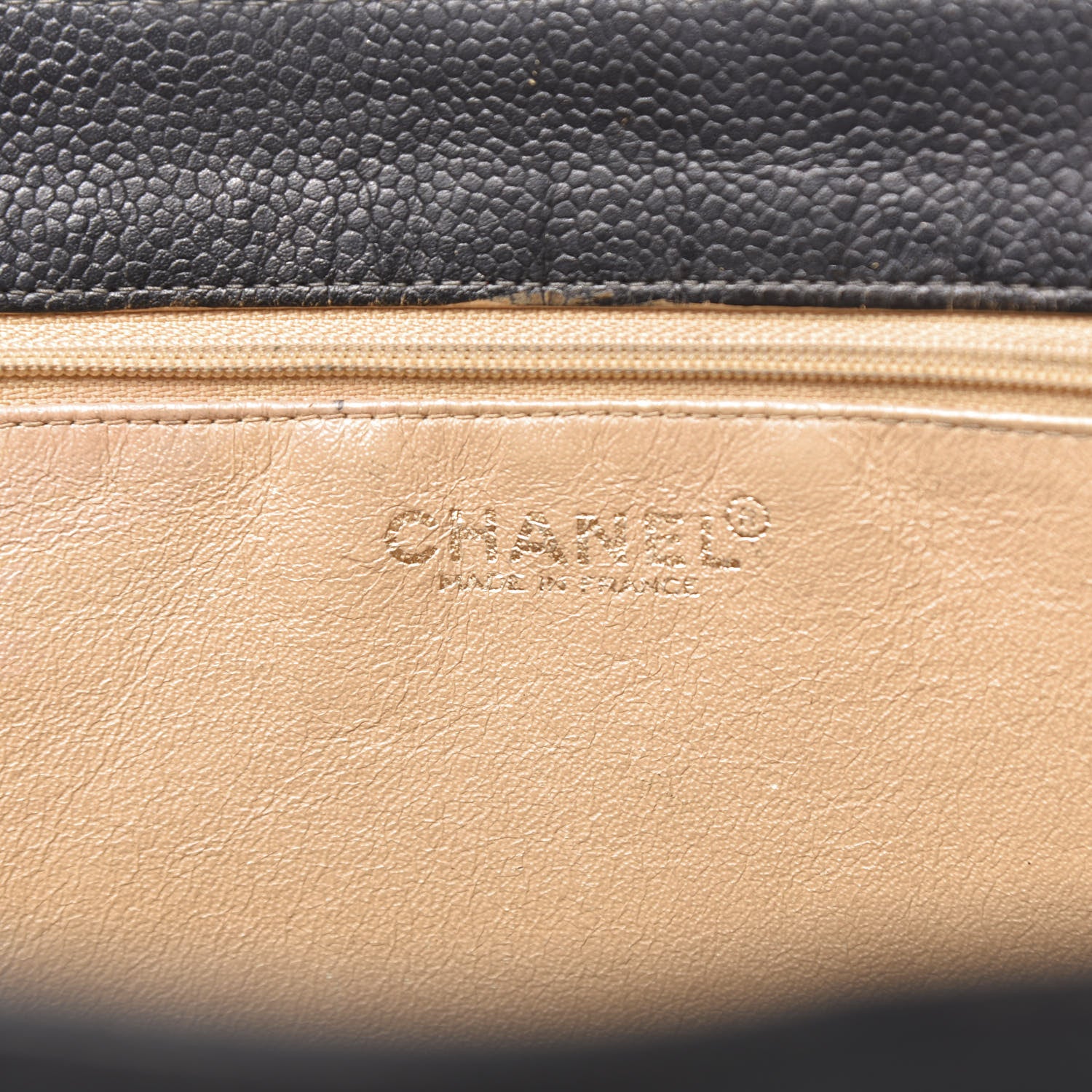 Chanel Caviar CC Shoulder Bag Black 7 of 12