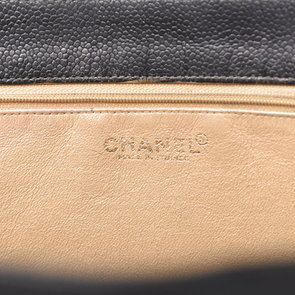 Chanel Caviar CC Shoulder Bag Black 7 of 12