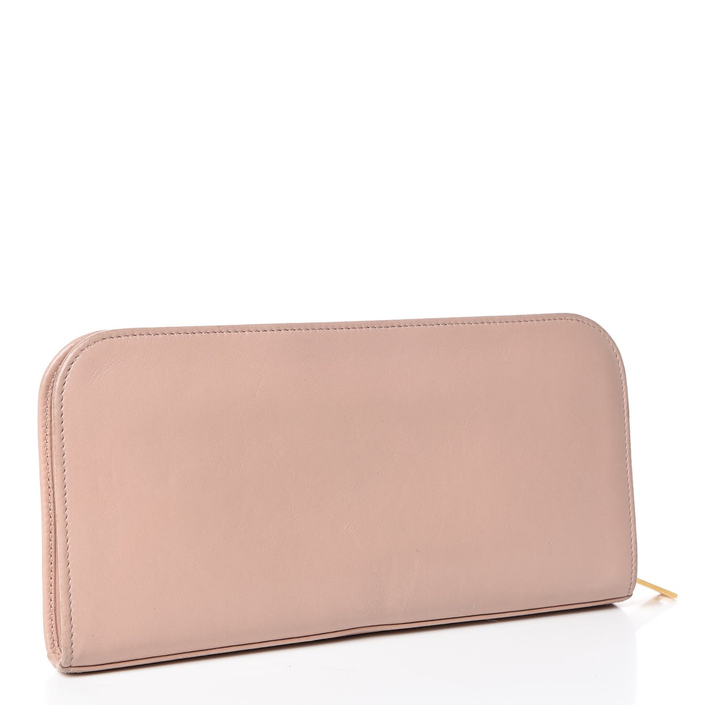 Calfskin Classic Zip Around Wallet Pink