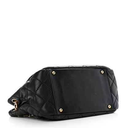 Chanel Calfskin Quilted Retro Chain Flap Black 4 of 21