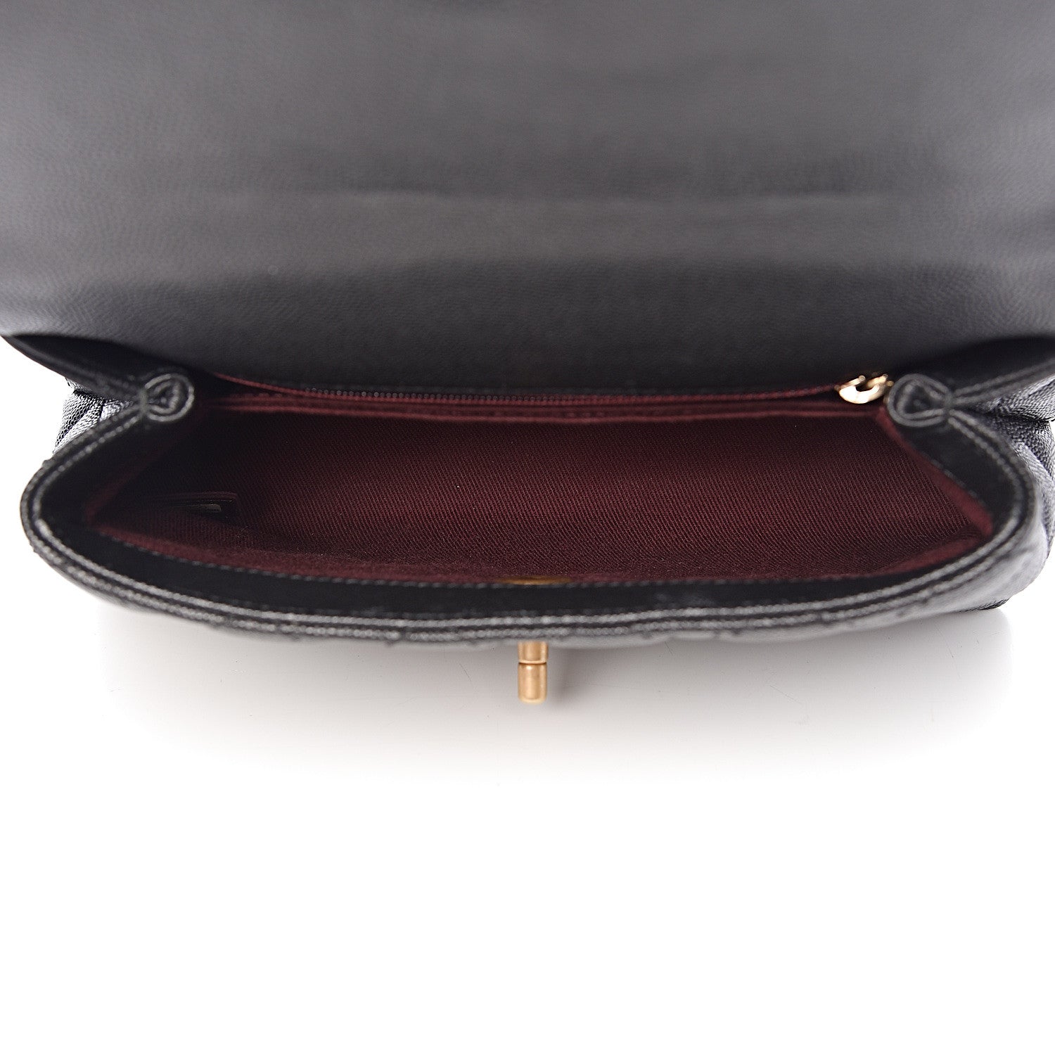 Chanel Caviar Quilted Mini Coco Handle Flap Black 6 of 11