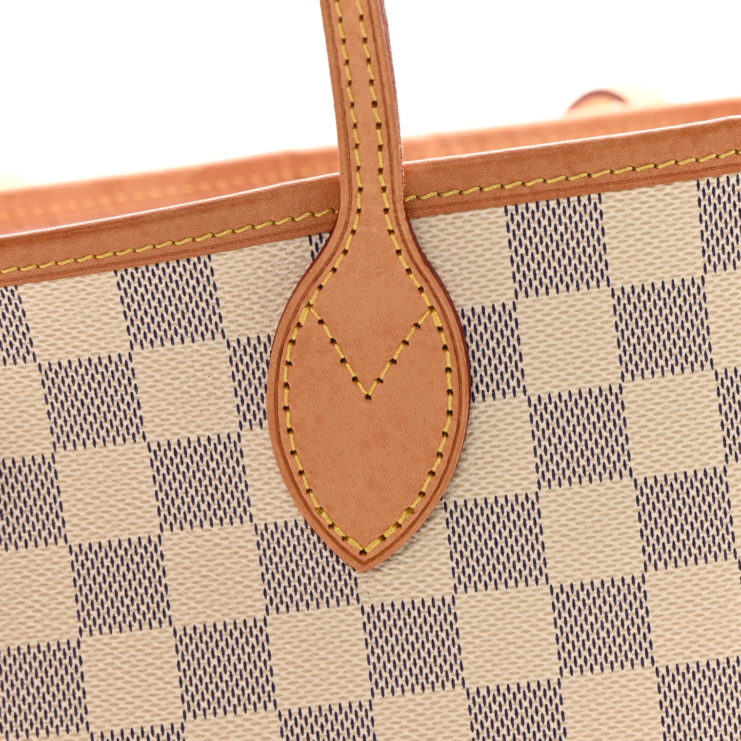 Damier Azur Neo Neverfull MM Rose Ballerine