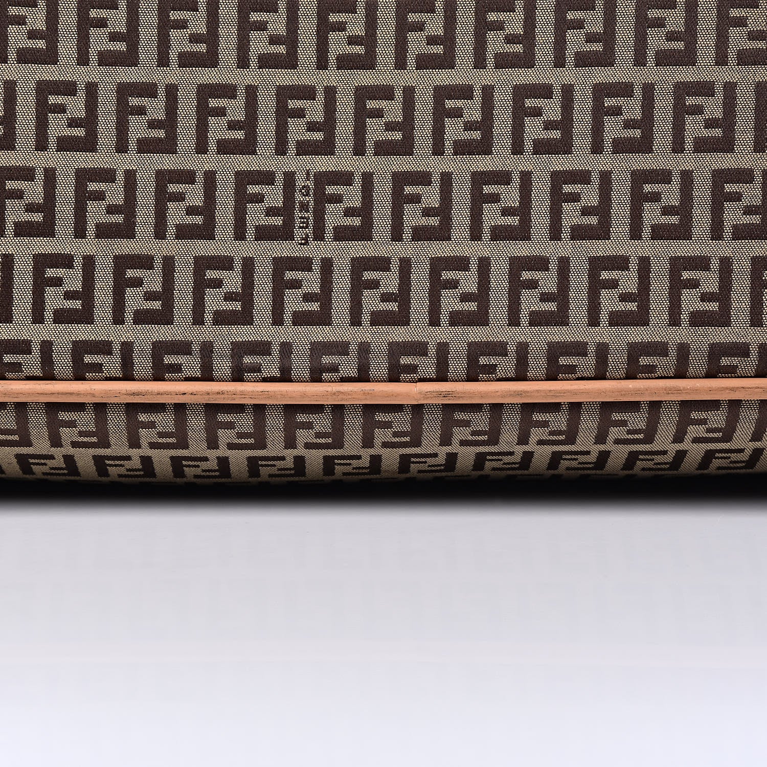 Fendi Zucchino Large Travel Bag Tan 15 of 21