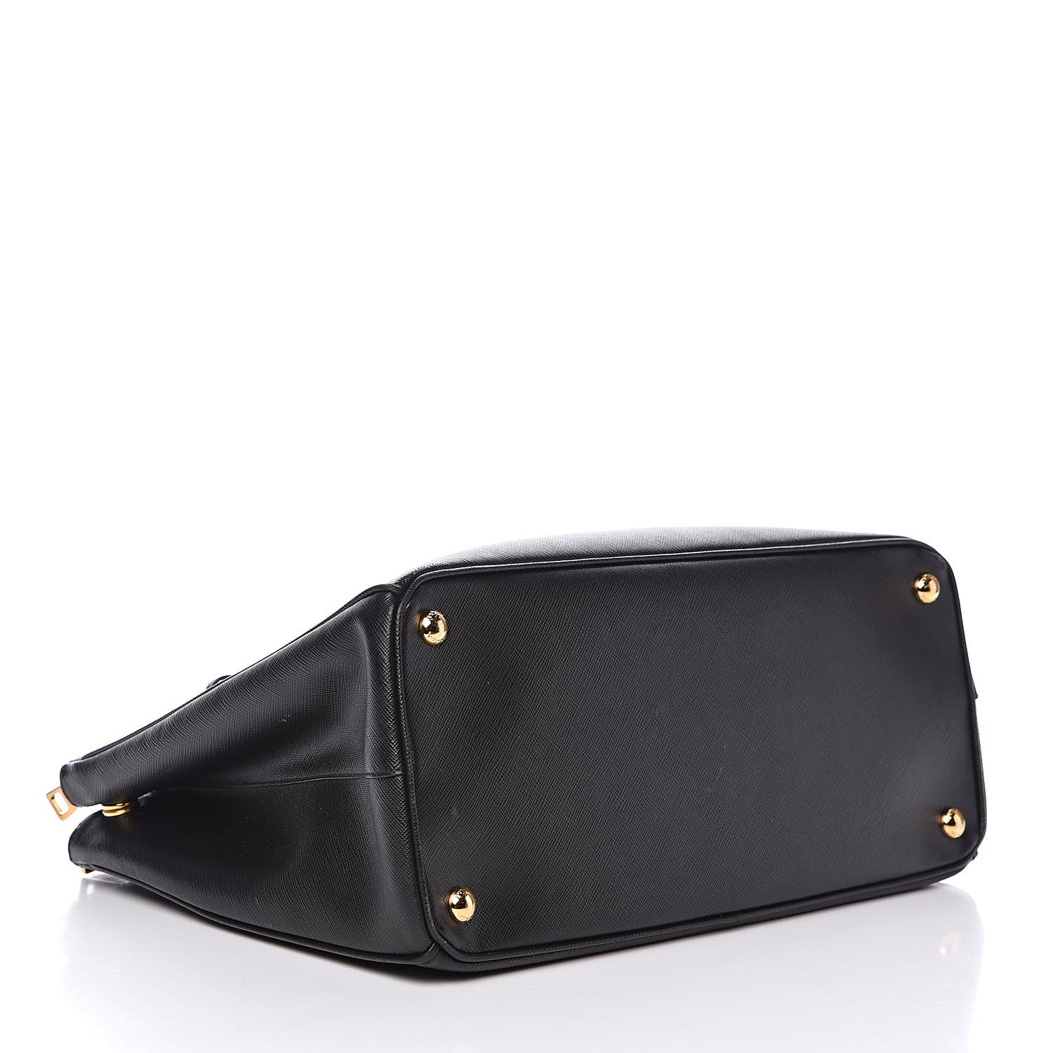 Prada Saffiano Large Galleria Double Zip Tote Black 4 of 10