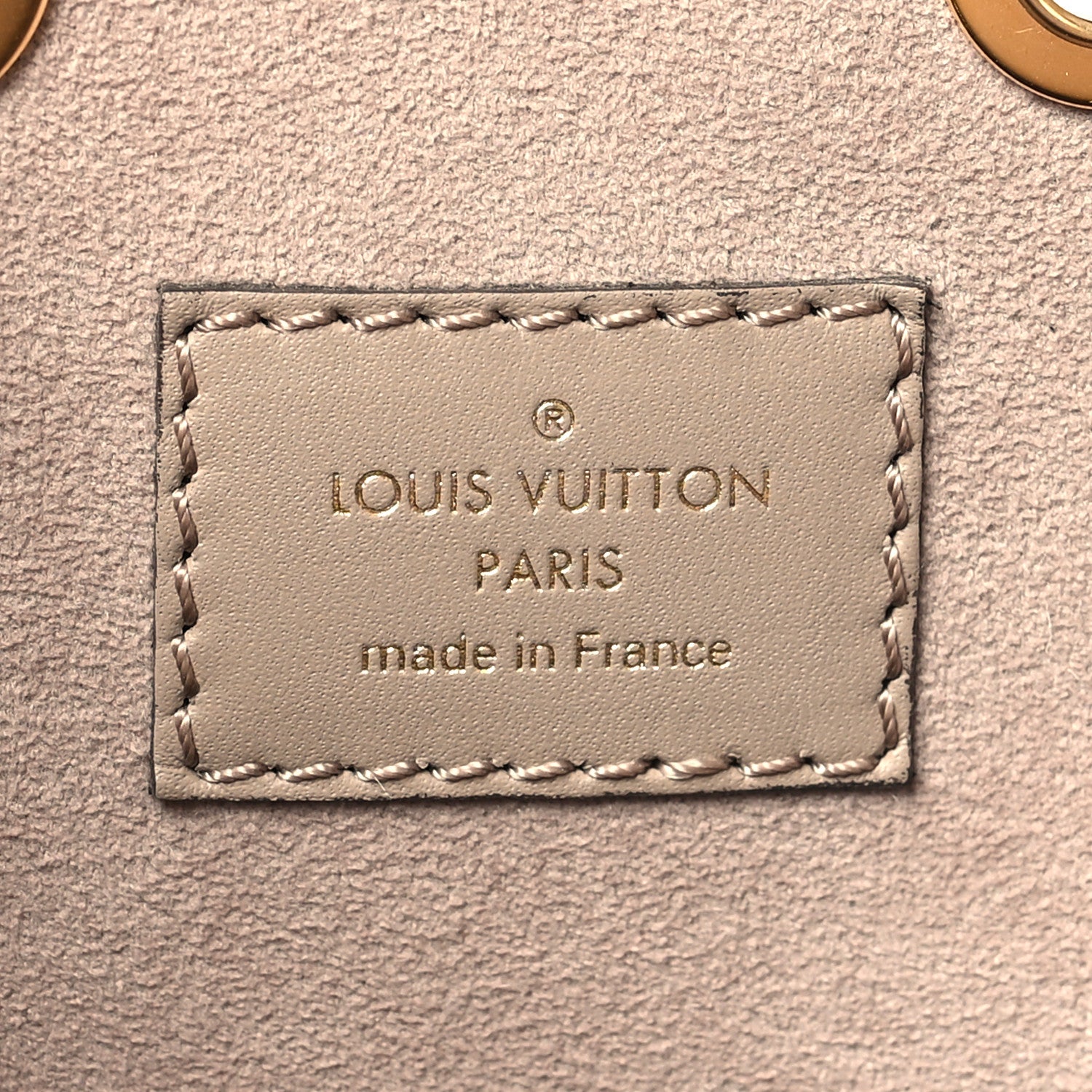 Louis Vuitton Empreinte Monogram Giant Neonoe MM Tourterelle Creme 7 of 11