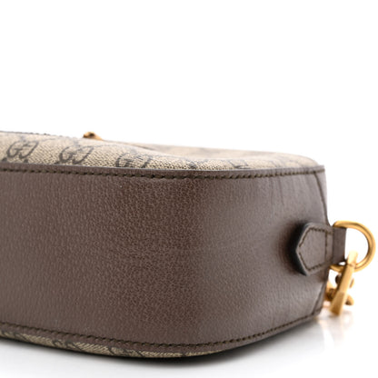 Gucci GG Supreme Monogram Web Neo Vintage Shoulder Bag Beige New Acero Crop 10 of 10